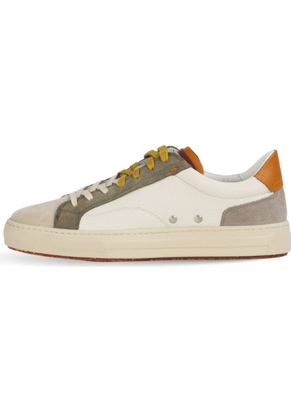 Bej Turuncu Deri Erkek Spor Ayakkabı 11218-1872AM 11218-1872AM modelleri