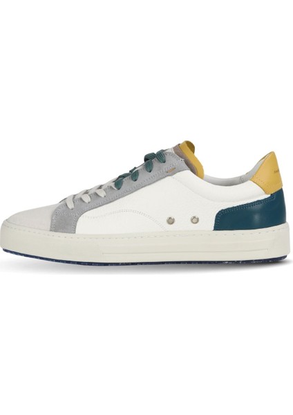 Beyaz Kırık-Gri Deri Erkek Spor Ayakkabı 11218-7335AM 11218-7335AM modelleri