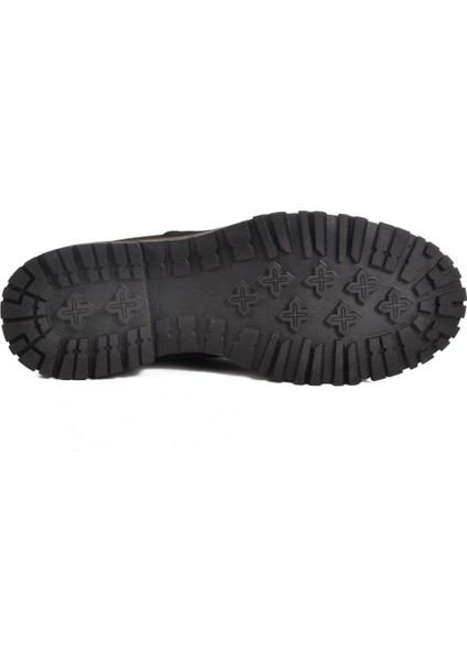 260006 M Siyah Nubuk Hakiki Deri Erkek Bot indirimleri