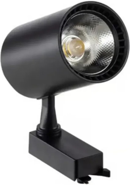 30W 2550LM Cob Ledli Ray Spot Armatür 6500K Beyaz Işık - Siyah Kasa ZMR-209SB