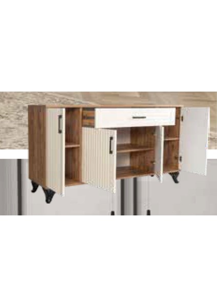 KDL Çam - Krem Verda Köprü Konsol fiyatları