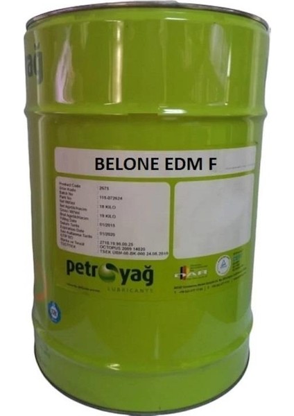 Edm F Erezyon Yağı - Kova 16 kg