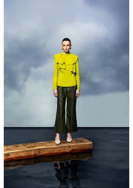 Katman Detaylı Bluz 26W10838 fiyatları