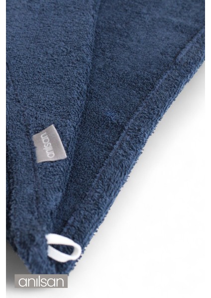 %100 Pamuk Lacivert Havlu Bone Saç Kurutma Bonesi Kafa Havlusu Duş Banyo Bonesi Islak Saç Kurulama Bone fiyatları