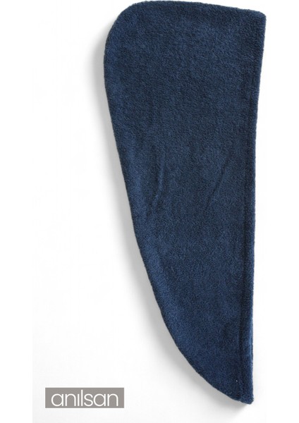 %100 Pamuk Lacivert Havlu Bone Saç Kurutma Bonesi Kafa Havlusu Duş Banyo Bonesi Islak Saç Kurulama Bone modelleri