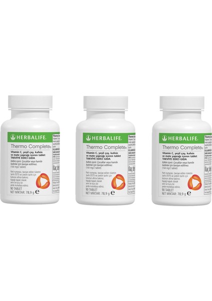 3 Adet Herbalife Thermo Complete™ 90 Tablet