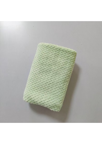 Ananas Izgarası Yumuşak Emici Hızlı Kuruyan Mercan Havlu, Cilt Dostu ve Tüysüz Ev Yatakhanesi Yüz Havlusu (Yurt Dışından)