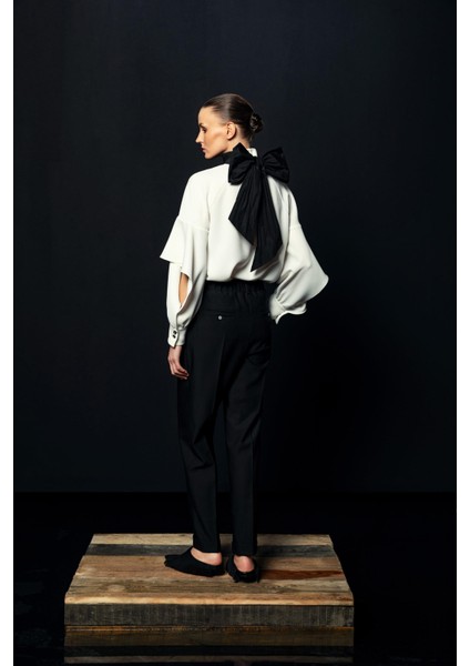 Boyun Bağlamalı Bluz 26W10847 modelleri