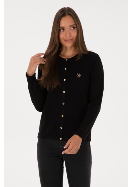 Kadın Siyah Hırka (Triko) 50307737-VR046