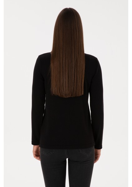 Kadın Siyah Hırka (Triko) 50307737-VR046 indirimleri