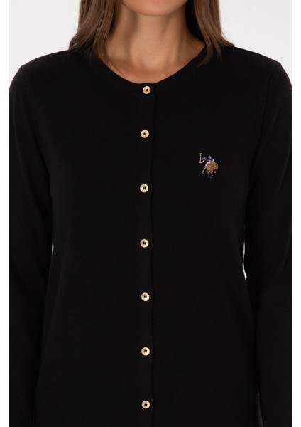 Kadın Siyah Hırka (Triko) 50307737-VR046