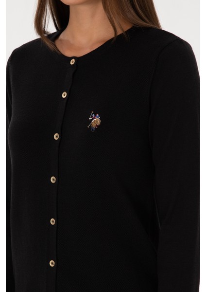 Kadın Siyah Hırka (Triko) 50307737-VR046