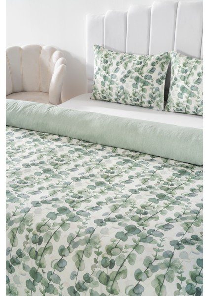 Okaliptus Tek Kişilik Nevresim Takımı Pamuklu fırsatları