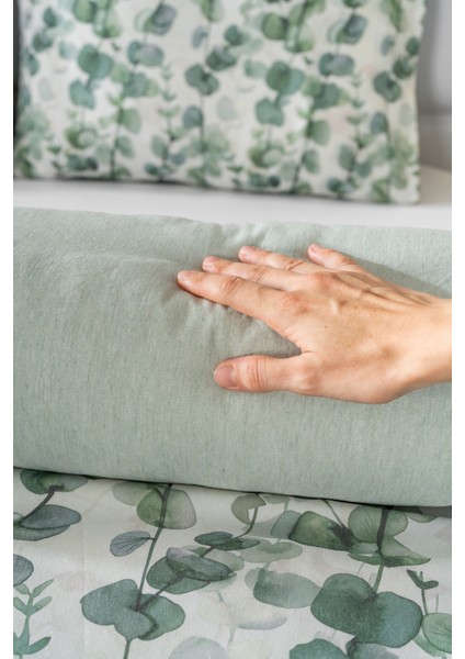 Okaliptus Tek Kişilik Nevresim Takımı Pamuklu