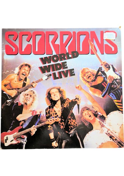 Scorpıons World Wide Live *double Lp *made In Germany 8,5/8,5 Plak