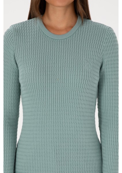 Kadın Mint Kazak /triko 50307763-VR090