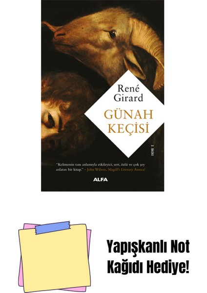 Günah Keçisi + Yapışkanlı Not Kağıdı