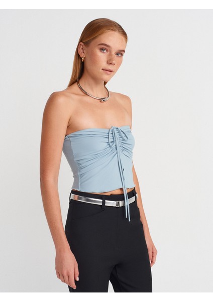 31984 Büzgülü Top-Koyu Mavi