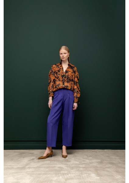 Desenli Gömlek 26W10856