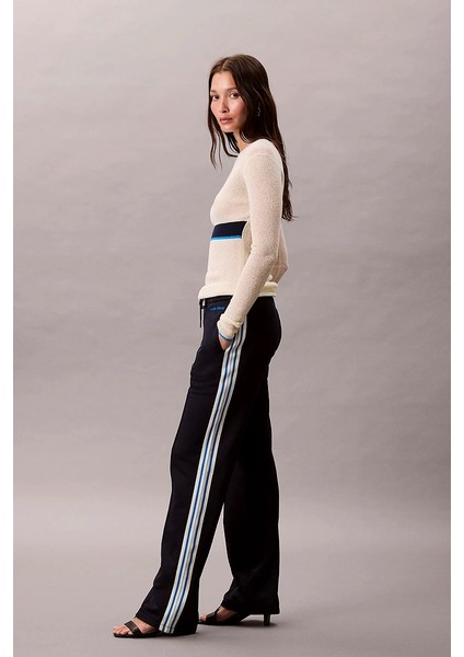 Parlak Görünümlü Penye Eşofman Altı Kadın Siyah Eşofman Altı LV144C239G-CEF fiyatları