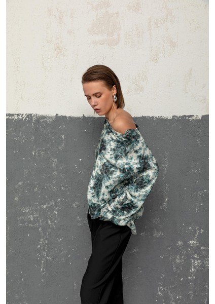 Desenli Bluz 26W10851 modelleri