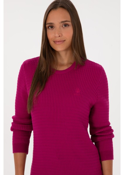 Kadın Fuşya Kazak /triko 50307763-VR023 fiyatları