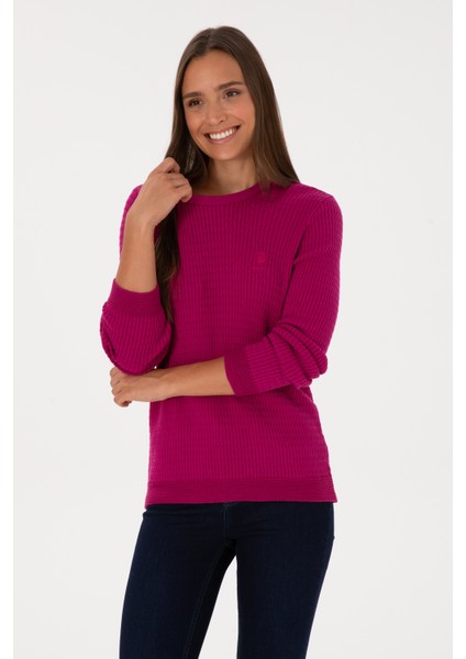 Kadın Fuşya Kazak /triko 50307763-VR023 modelleri