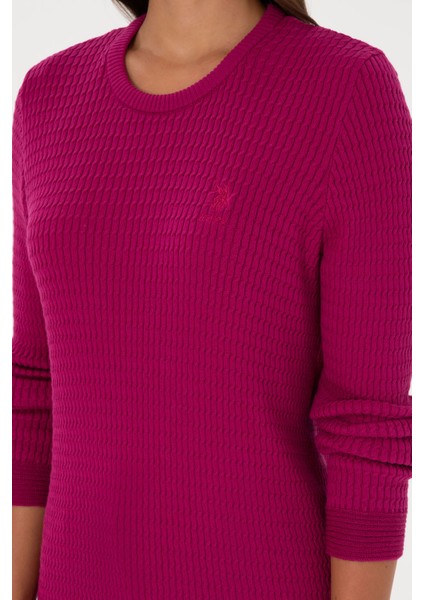 Kadın Fuşya Kazak /triko 50307763-VR023