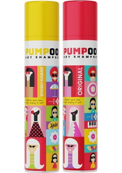 Kuru Şampuan + Kuru Şampuan Spanish Summer 200 ml