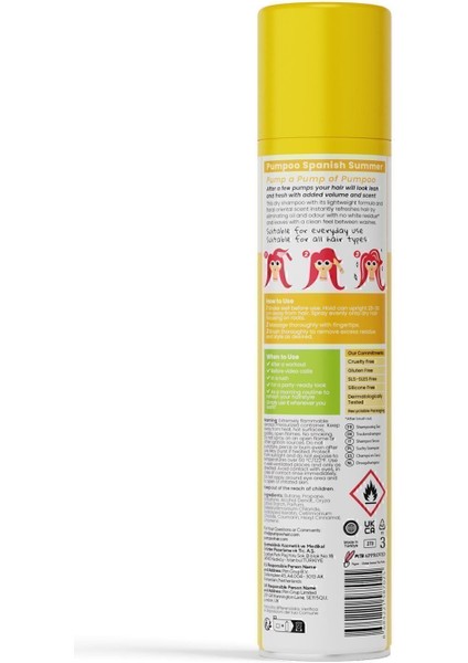 Kuru Şampuan + Kuru Şampuan Spanish Summer 200 ml modelleri