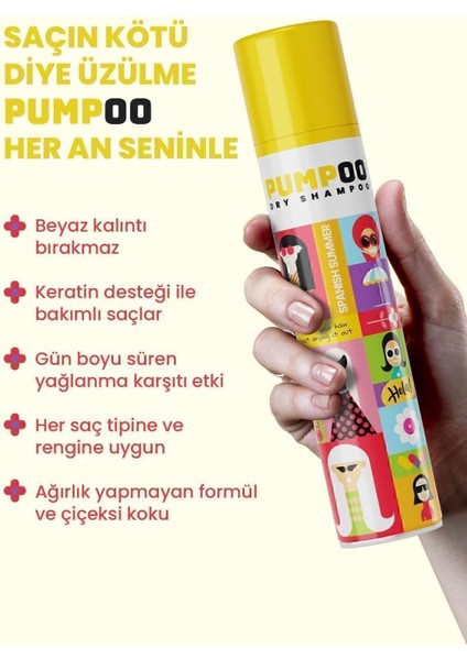 Kuru Şampuan + Kuru Şampuan Spanish Summer 200 ml indirimleri