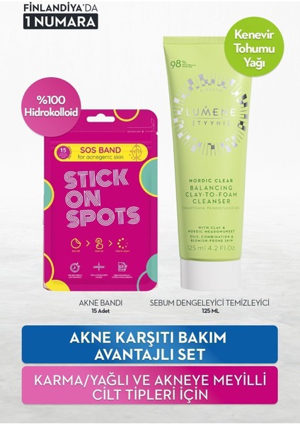 Temizleyici + Cilt Bandı Bakım Seti