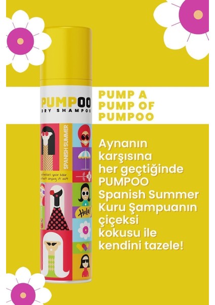 Kuru Şampuan + Kuru Şampuan Spanish Summer 200 ml