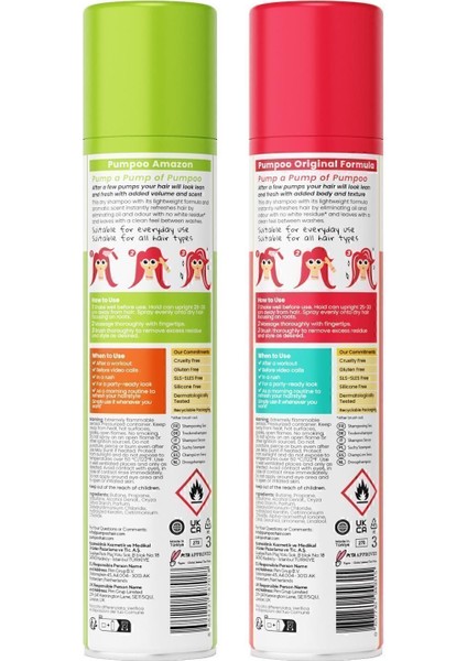 Kuru Şampuan + Kuru Şampuan Amazon 200 ml fiyatları