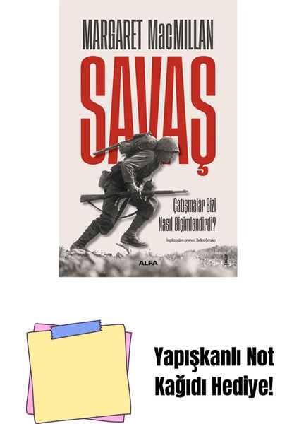 Savaş + Yapışkanlı Not Kağıdı