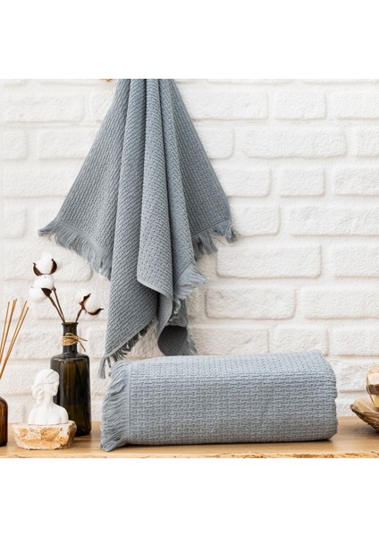 Home Polly Havlu 70X140 Cm-Indigo