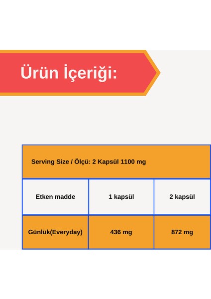 Everyday- Ak Günlük (Boswellia Serrata) 50 Kapsül fiyatları