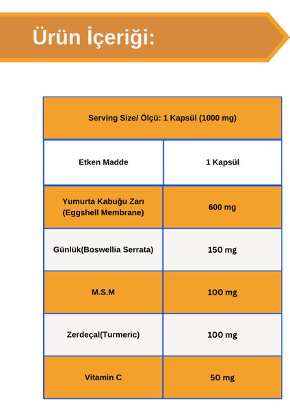 Eggshell Membrane 30 Kapsül modelleri