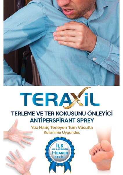 Unisex Sprey Deodorant 3x50 ml Terleme ve Kötü Koku Önleyici Güçlü Antiperspirant fırsatları