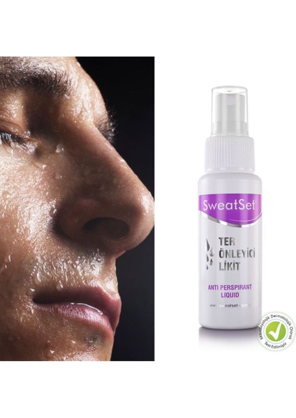 Ter Önleyici Sprey Pudrasız Unisex 60 ml Alkolsüz Hassas Ciltler İçin Etkin Formül