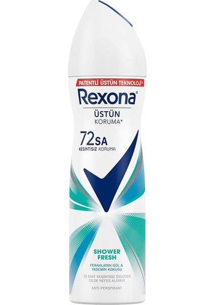 Kadın Sprey Deodorant Gül ve Yasemin Kokulu Pudrasız 150 ml 72 Saat Etkili Tekli fırsatları