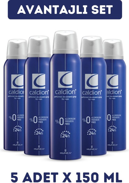 Ferah Erkek Deodorant Spreyi 150 ml - 5'li Paket fiyatları