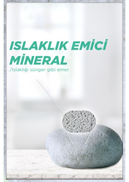 Mineral Kadın Roll-On Deodorant 50 ml Ferah Kokulu Pudrasız Organik 48 Saat Lekesiz