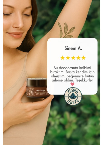 Roll-On Shea Yağlı Krem Deodorant - Lavanta Aromalı Unisex, 29 ml, Pudrasız, Doğal Nemlendirici