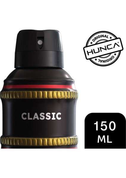 Classic Sprey Deodorant - Ferah Limon ve Misk Aroması, 150 ml, Erkekler İçin Tüm Cilt Tiplerine Uygun modelleri