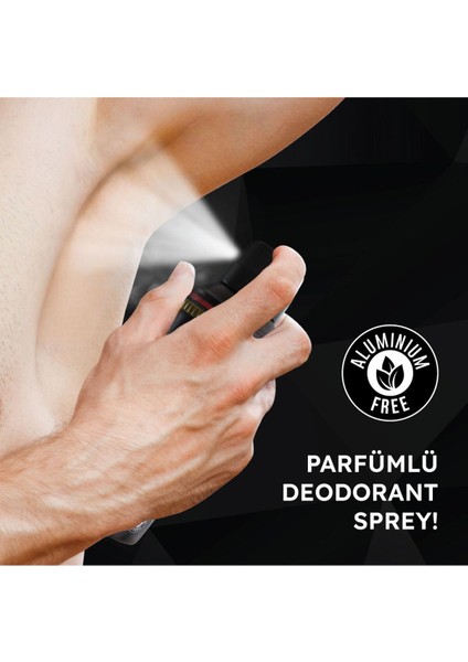 Classic Sprey Deodorant - Ferah Limon ve Misk Aroması, 150 ml, Erkekler İçin Tüm Cilt Tiplerine Uygun fırsatları