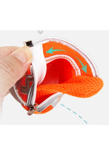 Fermuarlı, Siyah Köpek Ayakkabısı