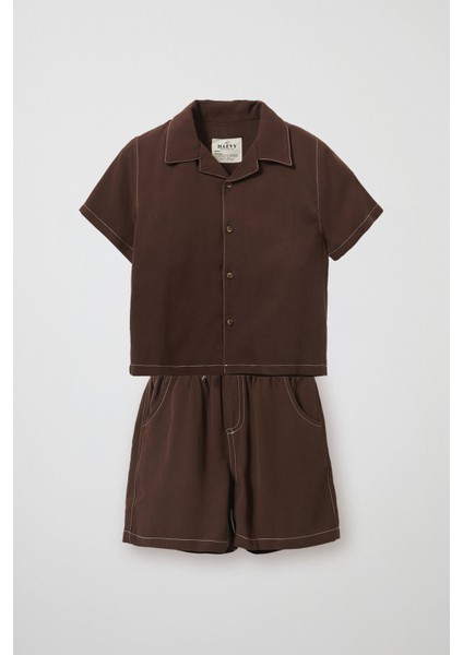 Leo Gömlek Şort Takım