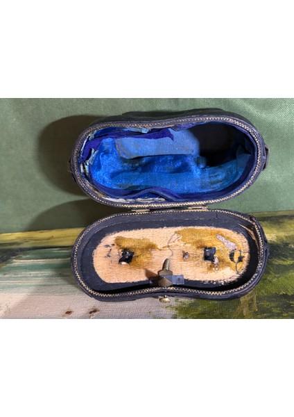 1940'LAR Fransız Opera Dürbünü Orijinal Kutusunda 11,5 cm 8 cm 5 cm Ölçülerinde fırsatları