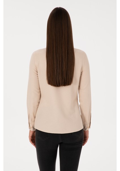 Kadın Kum Gömlek Basic 50316711-VR085 indirimleri